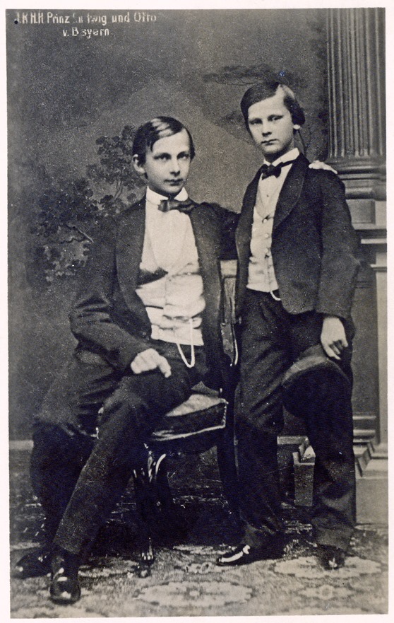  ____________Ludwig und Otto - Foto-AK 1900 (Sammlg. HK)