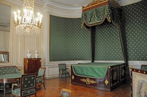 Ludwigs Geburtszimmer: der "Grüne Salon" in Nymphenburg (Foto: H.K.)